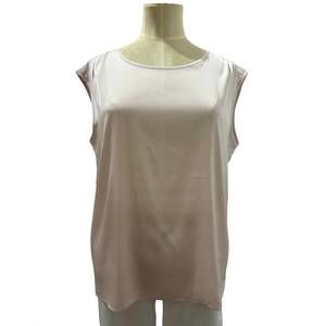 NEW REPEAT CASHMERE silk crew tee in pale